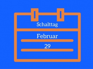  Das Schaltjahr - a blog post for leap years!
