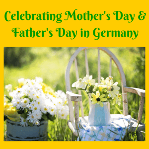 독일 어머니의 날과 아버지의 날 축하