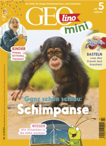 Cover image of German magazine  GEOlino 
